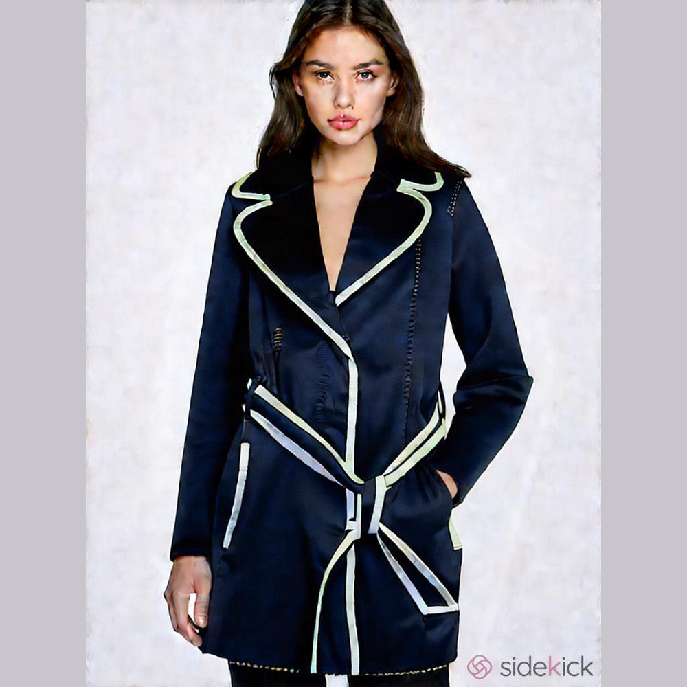 Banana Republic Rain Jacket, SZ XS, PTP 18”, Length 30.5”, lined. (T6)